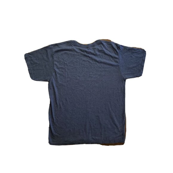 Quiksilver Mens Navy Graphic T-Shirt L - Picture 4 of 4